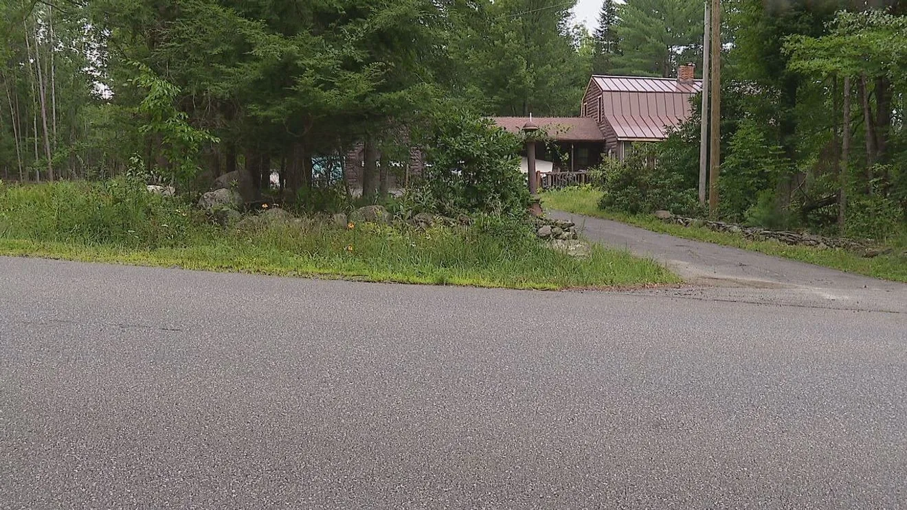 Police investigate an armed robbery at a marijuana growing facility in Belgrade, Maine